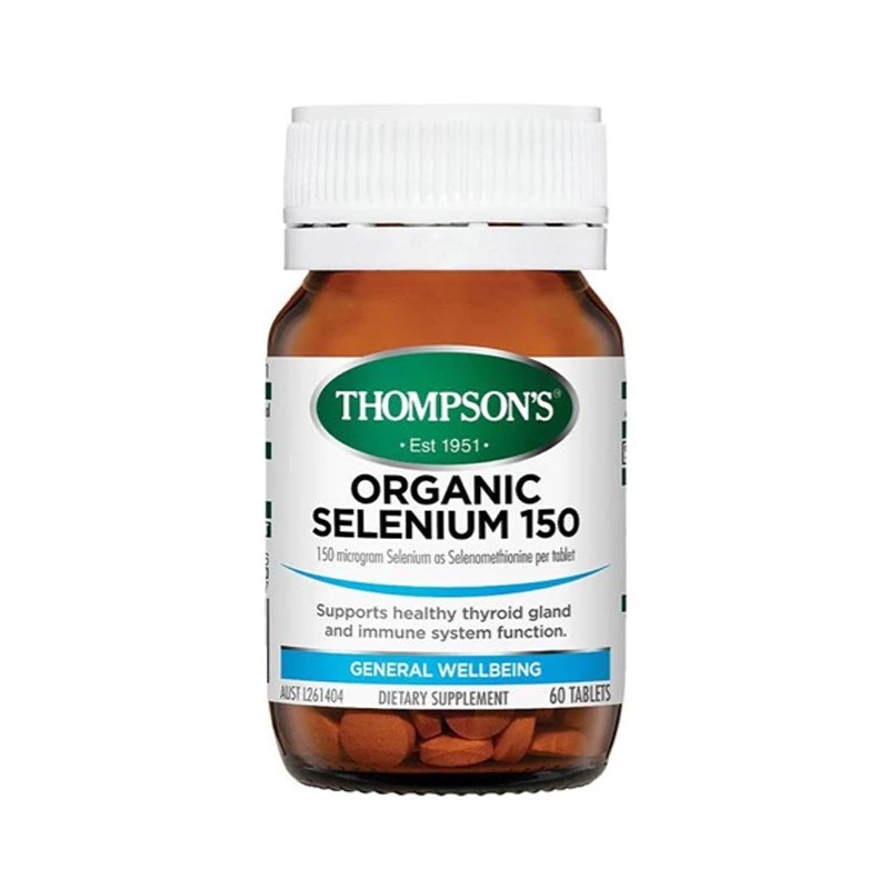 New Zealand Direct mail Thompsons Thompson Organic selenium 60 pieces of trace elements New packaging January, 2024