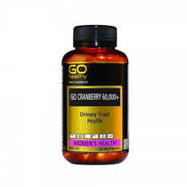 New Zealand Direct Mail Go Healthy Cranberry Extract Capsules 60000 mg 120 Capsules
