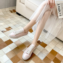 Spanish niche shoes women 2021 New Spring Autumn pink all-around low silk casual silk satin flat shoes