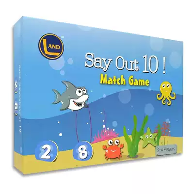 Say Out 10 10 I sea 10 children's table games math early education toys teaching aids arithmetic toys