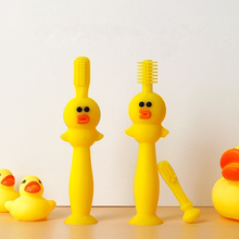 spakogy婴幼儿硅胶训练牙刷