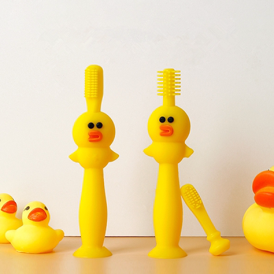 spakogy婴幼儿硅胶训练牙刷