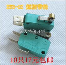 Micro switch Stroke switch KW3-OZ-6 KW3-0Z short wheel green silver point 10pcs