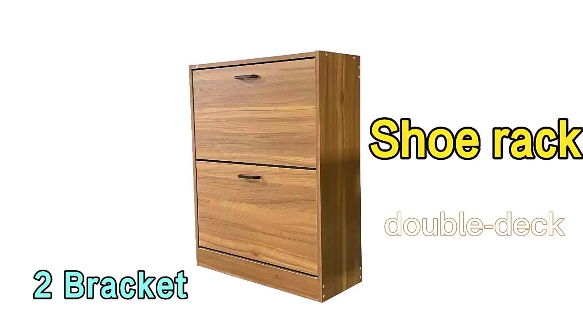 Hqslp Wooden Shoe Storage Unit Unit Shoe Rack