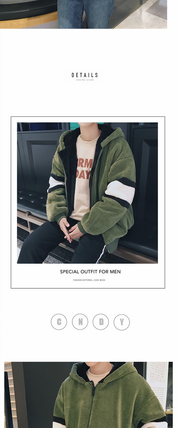 Mùa đông chic lamb quần áo cặp vợ chồng quần áo cotton quá khổ sinh viên phiên bản Hàn Quốc của áo khoác nam áo khoác cotton xu hướng quần áo đôi