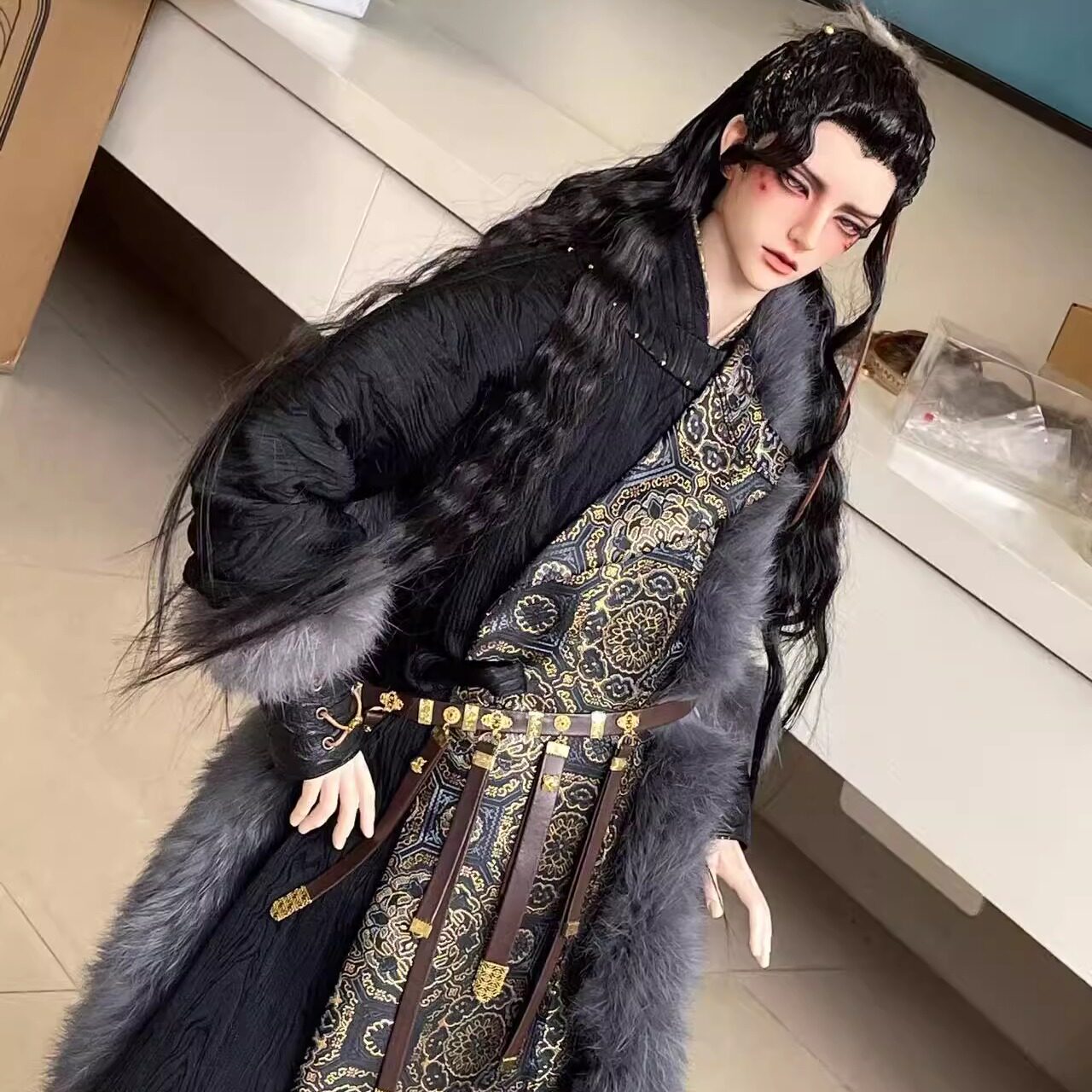 +ชีเสียนเจีย+【ตระกูลหมาป่า ข้อตกลง】ชุดเสื้อผ้าตุ๊กตา Bjd รุ่นสีแตกต่าง