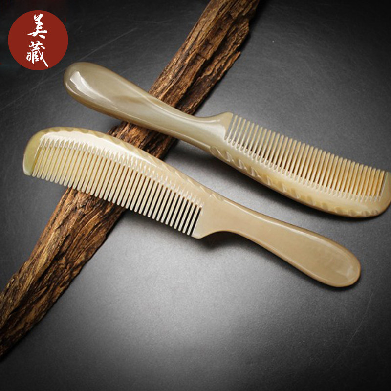 Natural yak angle comb male and female hairstyle fine handle hair hair hair hair hair hair hair hair