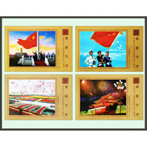 Liu Yuyi oil painting postage postcard (Long live the motherland) postal postcard Tiananmen 80 points