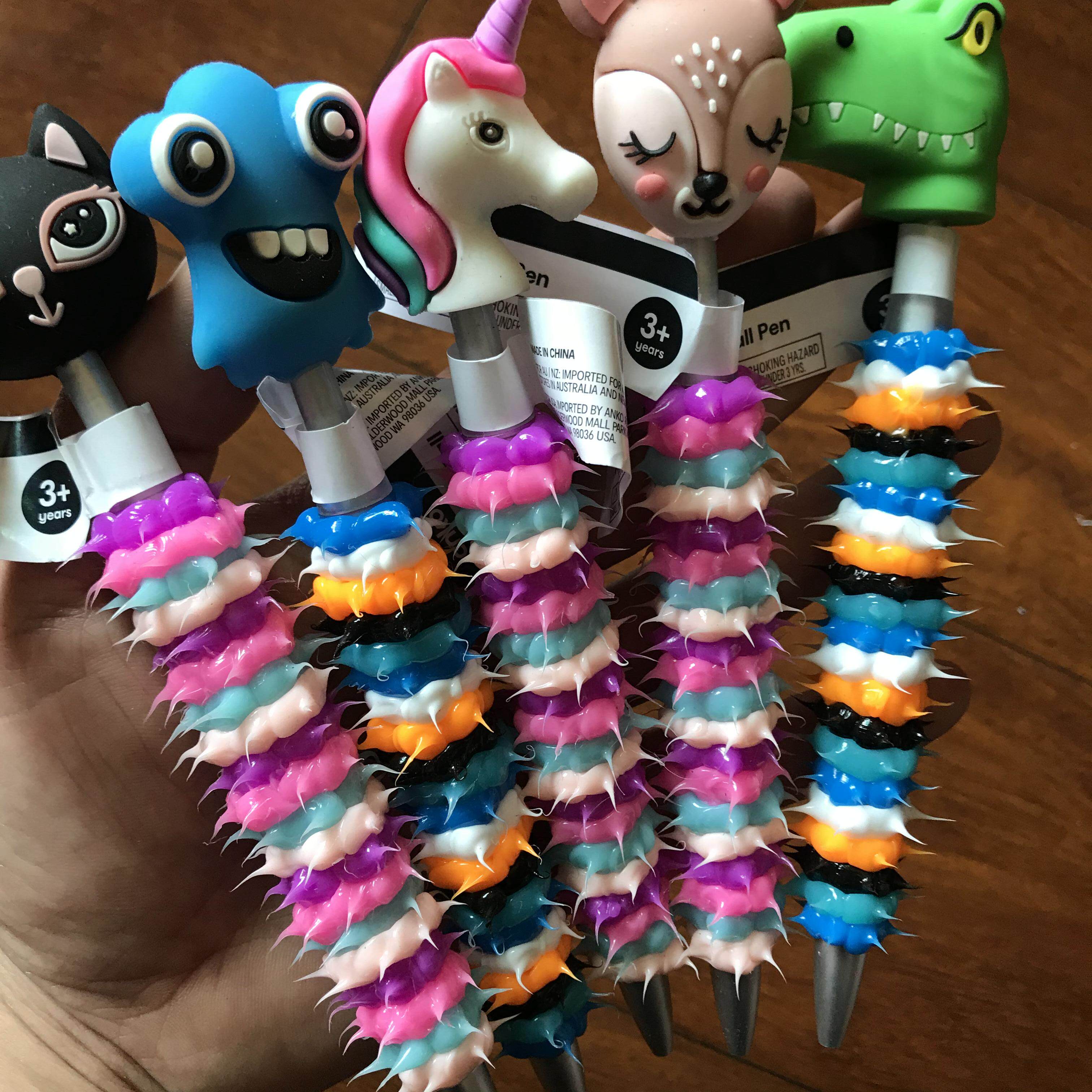 Animal Styling Ballpoint Pen Press Pen Anko Creative Drop Gel Oil Pen Students Stationery Gift Prizes