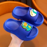 Детские мультяшные слайдеры, летние нескользящие износостойкие тапочки подходит для мужчин и женщин, мягкая подошва