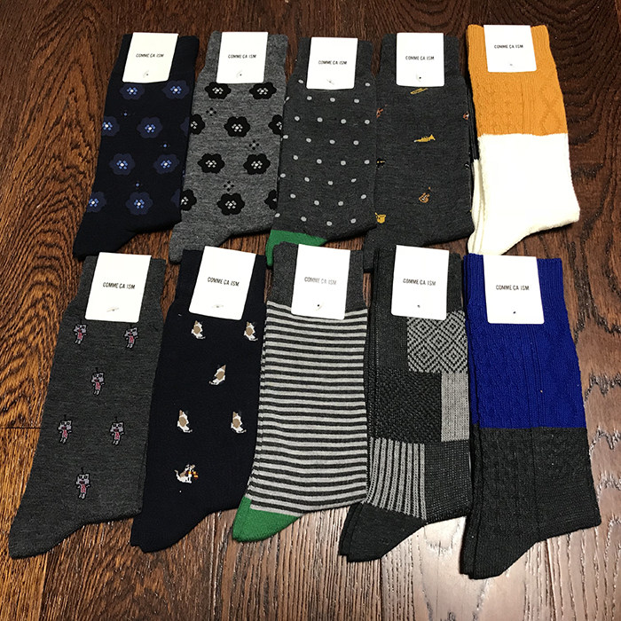 Day Order Original Single Exit Japan Spring Summer Cartoon Striped Thin section High State Cylinder Gentleman Business Men Socks