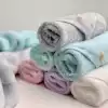 MMKIDS Magic little meow pure cotton baby children's towel Adult four seasons Macaron absorbent square towel Class A