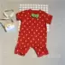 Mùa hè 2019 mới cho bé mùa hè quần áo cotton ngắn tay nam và nữ quần áo trẻ em romper outwear - Áo liền quần đồ bơi cho bé gái Áo liền quần