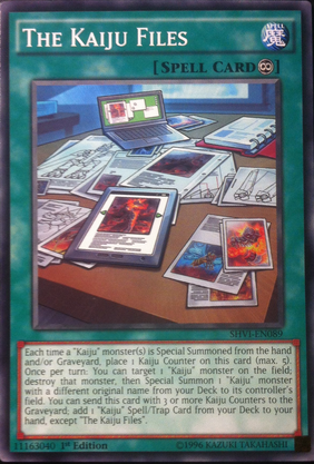 Yu-Gi-Oh! SHVI-EN089 N Big Monster File 9L3
