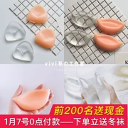 Đồ bơi 3D chèn dày áo ngực tam giác đồ lót để tăng pad ngực vô hình bikini ngực pad