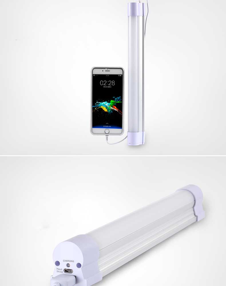 Kang Ming LED gian hàng khẩn cấp chợ đêm cắm trại ngoài trời ánh sáng có thể sạc lại lều điện tắt ánh sáng hấp thụ nam châm den doi dau