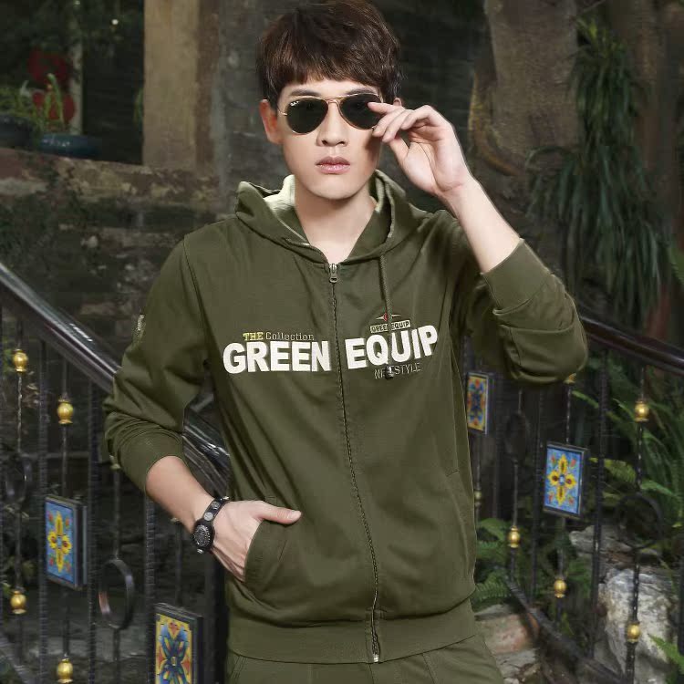 Thiết bị xanh MT2961 quần áo ngụy trang quân sự ngoài trời mùa thu và mùa đông mẫu áo trùm đầu dài tay nam - Những người đam mê quân sự hàng may mặc / sản phẩm quạt quân đội thắt lưng quân đội