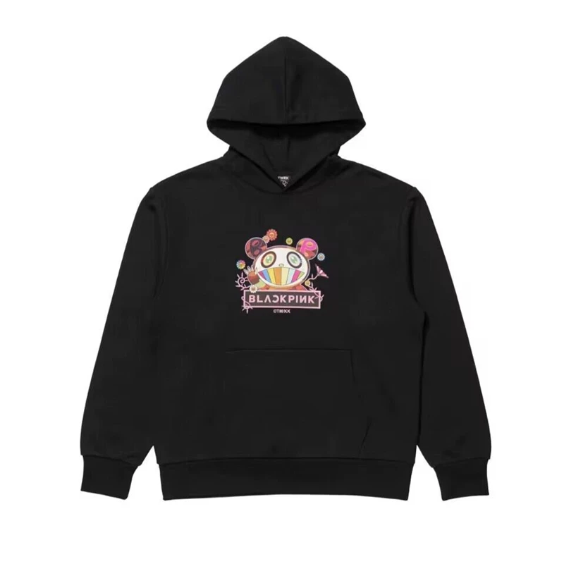 Murakami X BLACKPINK совместная коллекция радужная подсолнечница Flor De Cloéal Пара Пара Свитер Прилив