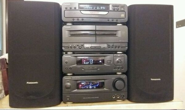 Иморт из японии panasonic 918 сочетание звук cd радио 2.0 трети частота Может подключение мобильный телефон компьютер телевидение