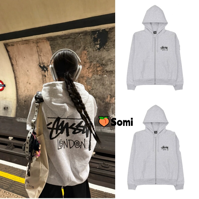 Somi~Korean Direct Mail Stussy Korea Seoul Limited Edition Zip-Up Hooded Loose Jacket Trendy 9 Somi~Korean Direct Mail Stussy Korea Seoul Limited Edition Zip-Up Hooded Loose Jacket Trendy 9