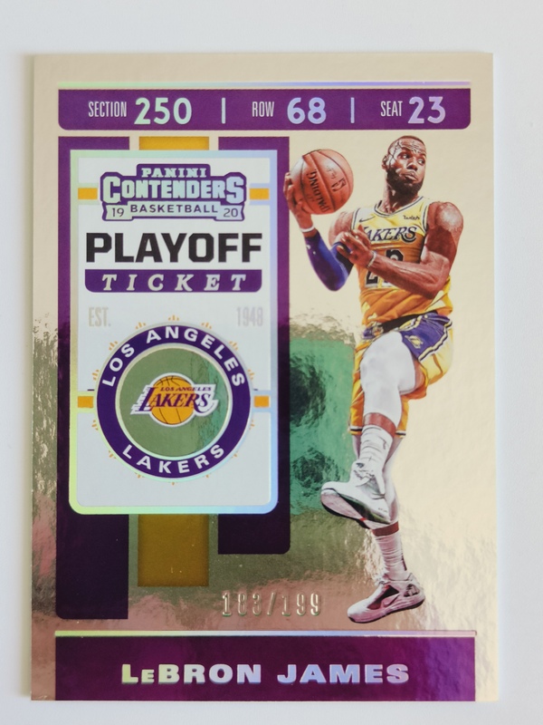 2019-20 Panini Basketball Card Lebron James Limited Edition 199 Star Card 2019-20 Panini Basketball Card Lebron James Limited Edition 199 Star Card