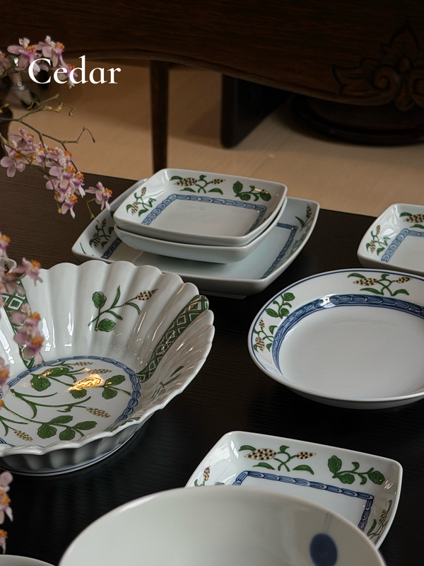 Domestic In-Stock Japanese-Made Hand-Painted Wheat Ear High-Temperature Ceramic Handmade Tableware Dinner Plate Oval Plate Fruit Plate Vegetable Plate Square Plate Domestic In-Stock Japanese-Made Hand-Painted Wheat Ear High-Temperature Ceramic Handmade Tableware Dinner Plate Oval Plate Fruit Plate Vegetable Plate Square Plate