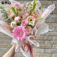 ນົມຝ້າຍມ້ວນ bouquet waterproof lined flower wrapping paper solid color tissue paper flower wrapping paper material florist flower art