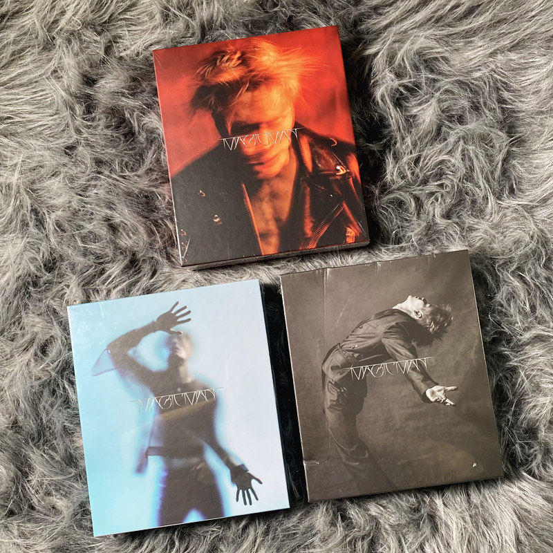 Presale Wang Garr album Jackson Wang Magic Man's genuine small card poster Write a real perimeter-Taobao