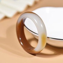 (Cat Home preferred) Hetian Jade sugar white mutton White Jade Bracelet dress women Xinjiang natural jade jade bracelet