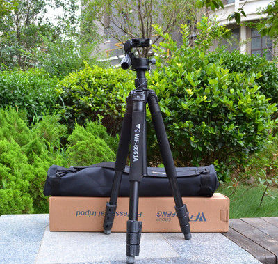 Weifeng WF-6663A Camera Tripod 3D PTZ Tripod Single Eye Camera Tripod
