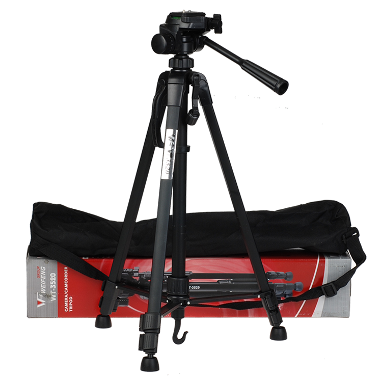 Weifeng 3520 Single Eye Camera Tripod Photographic Videography Portable Micro Single Eye Camera Tripod Phone Self Selfie Live Bracket