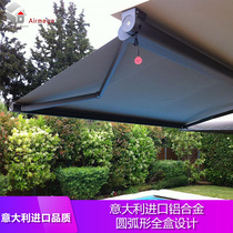 Italy YUKI telescopic awning outdoor courtyard aluminum alloy canopy Villa mansion electric luxury canopy
