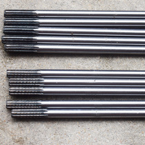 Hard shaft spline shaft side-mounted back aluminum tube on lawn mower harvester brush brush cutter lawn mower