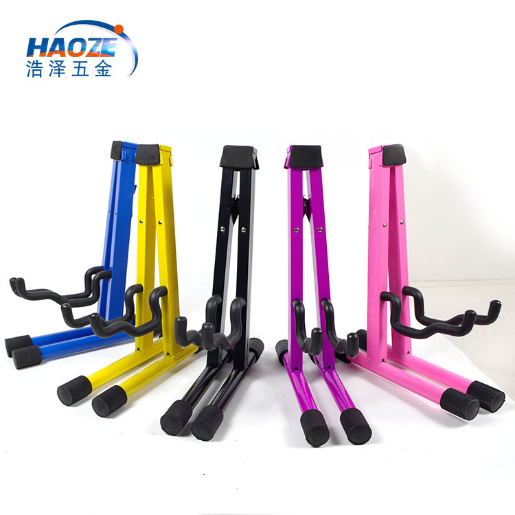 Electric wood dual-use guitar holder manufacturer large number of electric wood dual-use guitar holder guitar A rack guitar holder