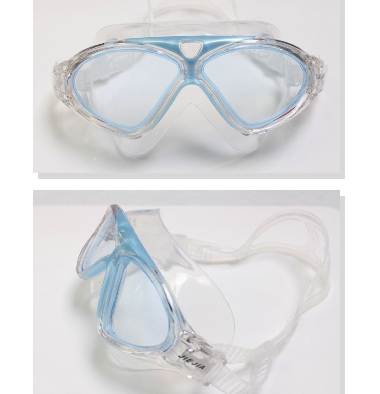 Mới trong nhà phẳng khung lớn chống kính mắt gấu trúc chống nước chống sương mù HD kính unisex thiết bị bơi - Goggles kính bơi view v610
