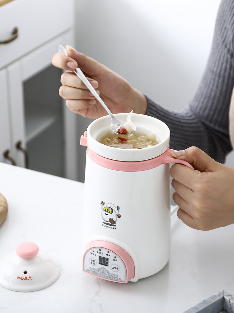 Health cup Electric stew cup Porridge artifact Office mini health pot Small power small pot Porridge cup automatic