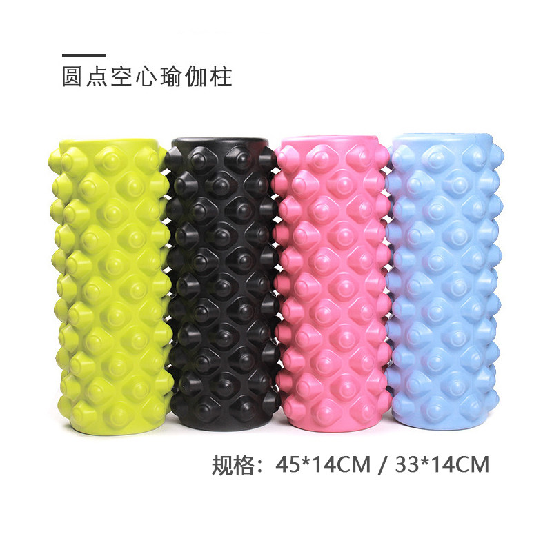 Dot hollow foam roller massage roller meridian muscle relaxation yoga column fascia Pilates roller
