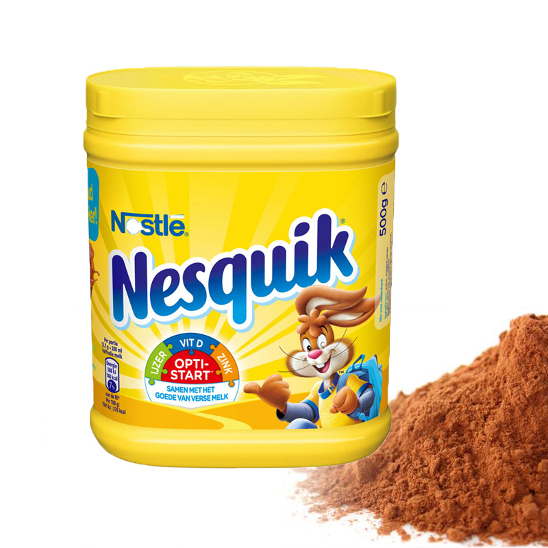 Chocolate Powder Cocoa Powder Dutch Import Nestle Instant Flush Drinks Milk partner with VD500 grams of children snacks