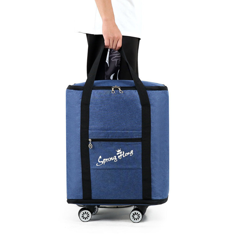 Wheeled Luggage Bag, Extra Large Capacity Storage Bag, Student Quilt, Clothes, Business Trip Travel Bag, Moving Bag