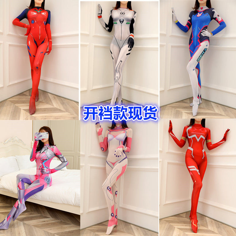 Колготки Rocket girl были цельной одеждой Zero two Overwatch, пионерской одеждой Kiana cos