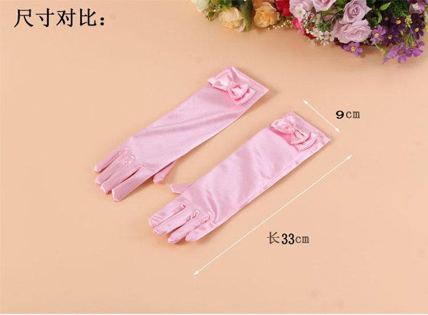 Gants pour fille en satin - Ref 2150387 Image 8