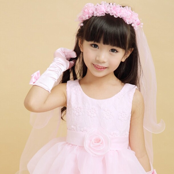 Gants pour fille en satin - Ref 2150387 Image 6