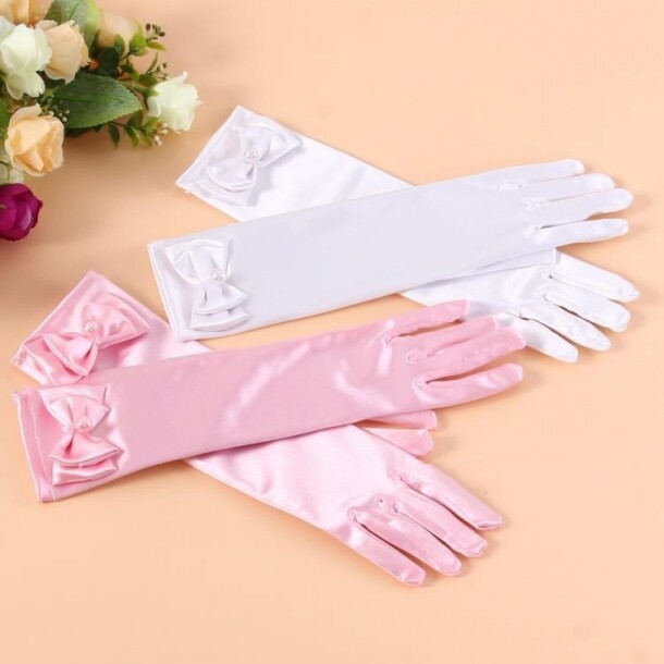 Gants pour fille en satin - Ref 2150387 Image 7