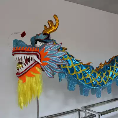 Lake blue dragon Five thousand dragon lantern dance dragon dragon dragon-lion dance props props guizhou dragon lantern guangdong dragon lantern