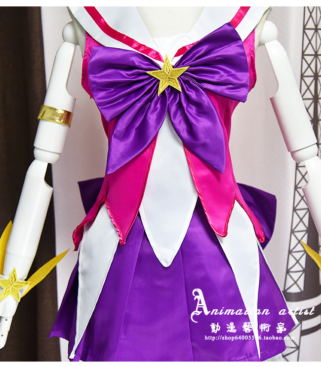 Cô gái tỏa sáng cô gái phép thuật Lax skin cosplay anime game quần áo phụ nữ đầy đủ liên minh anh hùng - Cosplay cosplay mitsuri
