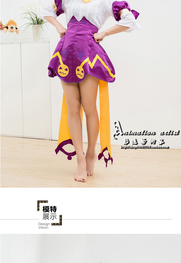 Vua vinh quang Xiao Qiao Wansheng eve COS quần áo cosplay bí ngô trang phục trò chơi hoạt hình đầy đủ bộ nữ mới - Cosplay cosplay hinata