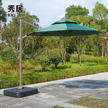 Outdoor beach umbrella garden Villa Terrace Rome umbrella Quadrilateral stall umbrella Courtyard Outdoor Booth Umbrella Large Sun Umbrella