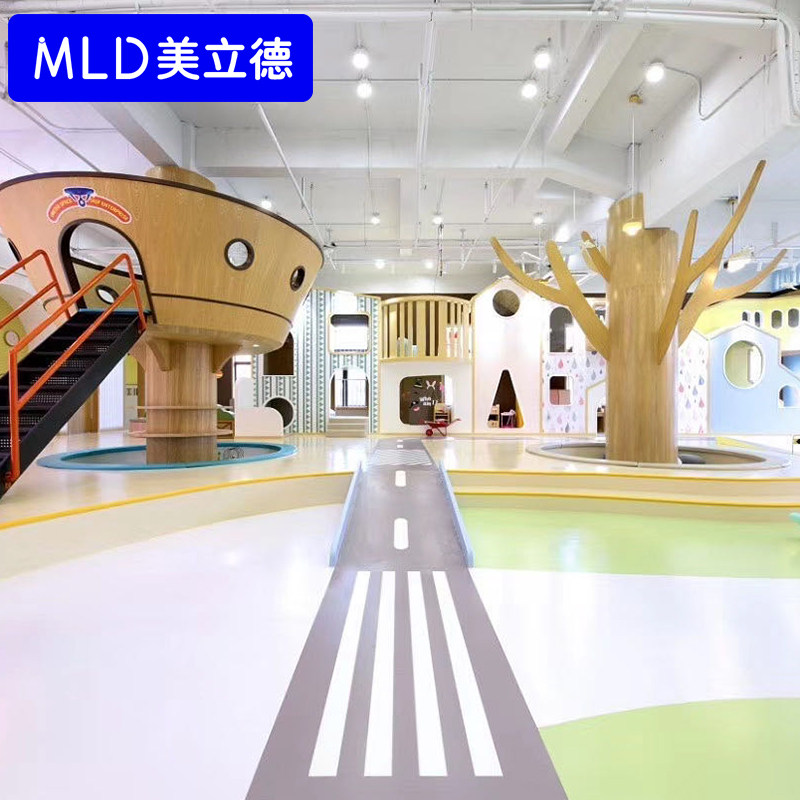 Meliard 360 Private Teaching Function Floor Sticker Dance Room Special Outdoor Basketball Court Kindergarten Early Education Floor Sticker Boilerplate
