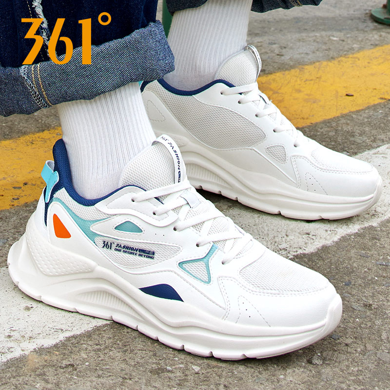 361 sneakers male daddy shoes men's summer new net face breathable 361 degree men's shoes retro casual shoes subtidal