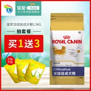 Thức ăn vật nuôi hoàng gia Chihuahua thức ăn cho chó trưởng thành 1,5kg chó nhỏ thức ăn chủ yếu